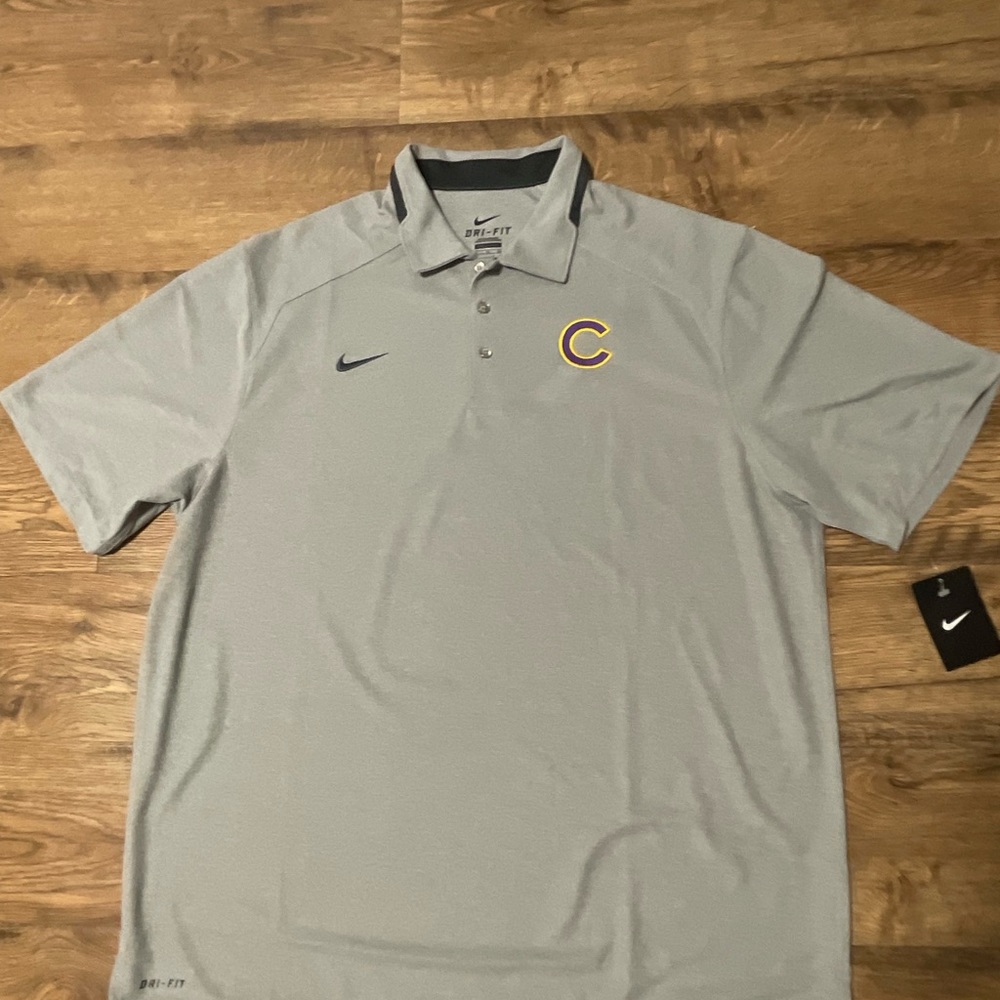 Nike Players Pique Polo Gray Men’s Size XL 618974-063 MSRP $50